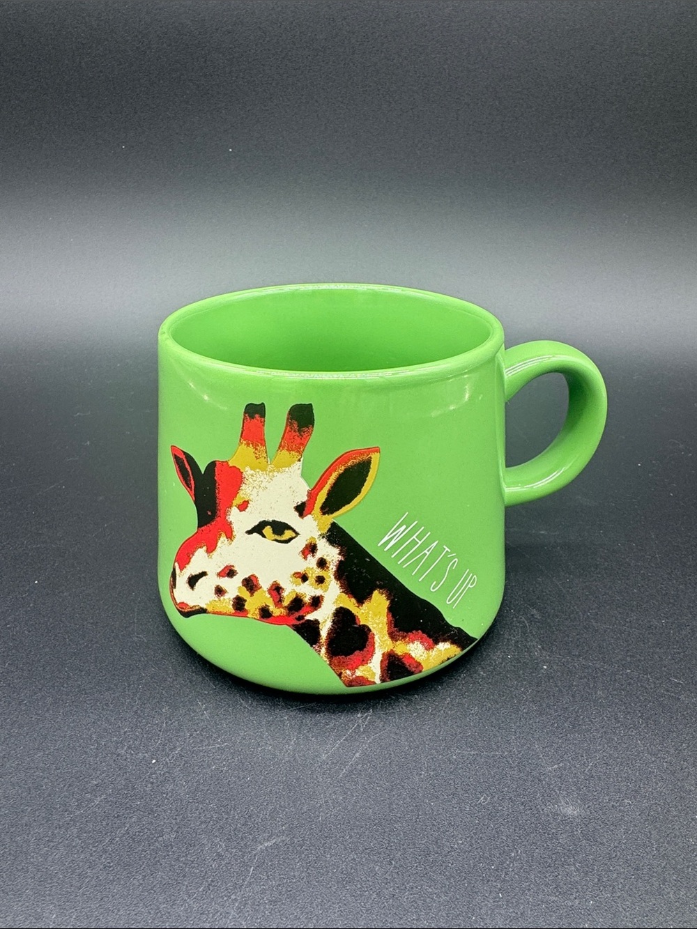 Opalhouse Lime Green Giraffe Accent Mug